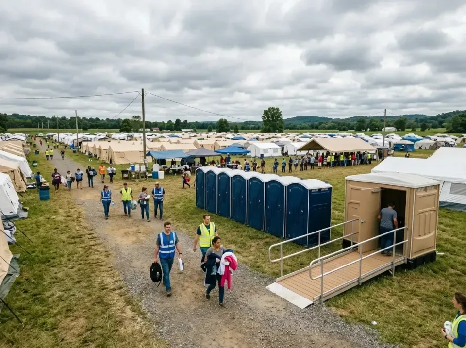 disaster-relief-camp-restrooms-010 — frequently asked questions, Dumpster & Portable Bathrooms Rental in Sherwood, AR